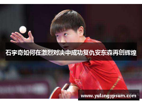 石宇奇如何在激烈对决中成功复仇安东森再创辉煌 石宇奇如何在激烈对决中成功复仇安东森再创辉煌